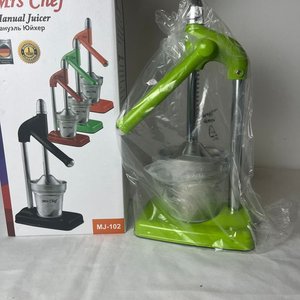 Exprimidor Manual Mrs Chef MJ-102 Metálico Verde - imagen 2