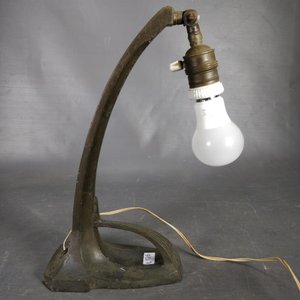 Antigua Lámpara de Escritorio Estilo Art Nouveau - imagen 3