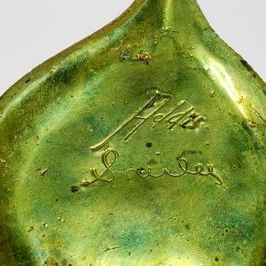 Caracol Decorativo en Bronce y Pasta - imagen 4