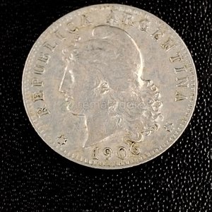 Monedas Argentinas: 20 Centavos de 1899, 1906 y 1948 - imagen 6