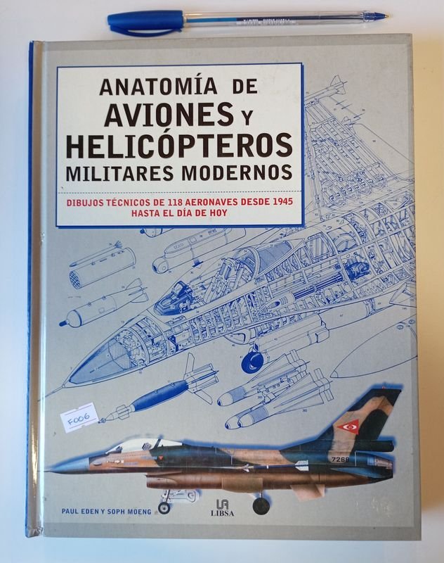 Libro "Anatomía de Aviones y Helicópteros Militares Modernos" - Dibujos Técnicos