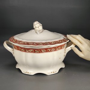 Sopera Antigua Loza Inglesa Grindley Marlborough Modelo Oakland - imagen 3
