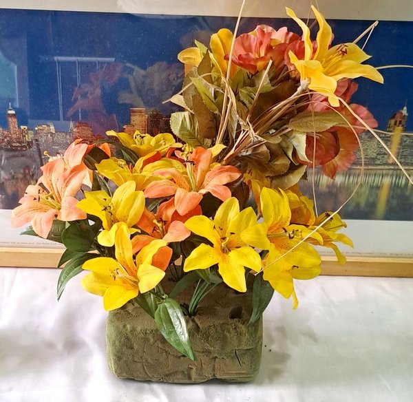 Arreglo floral artificial en venta - imagen 1