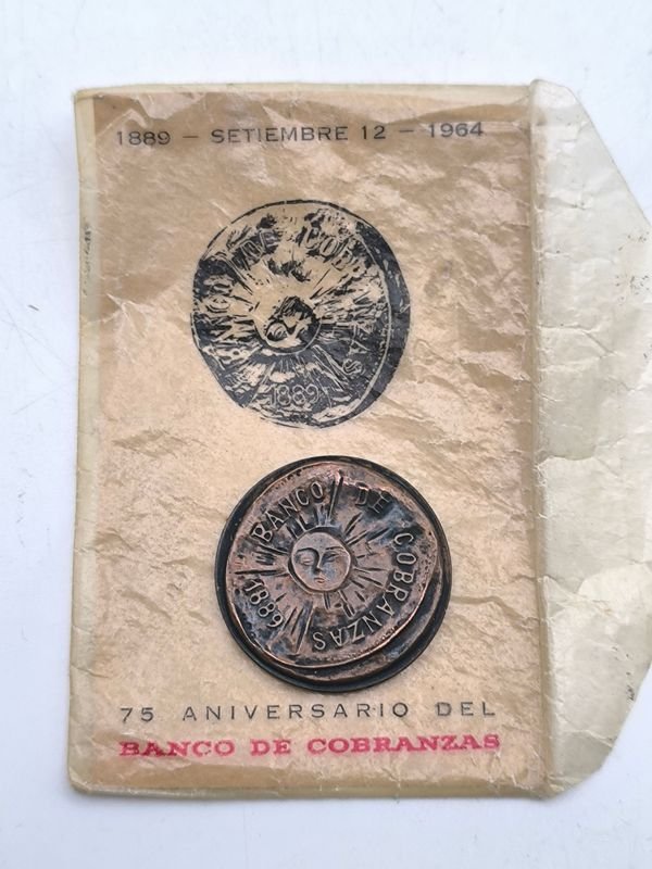 Medalla del año 1964 - Banco de Cobranzas - imagen 3