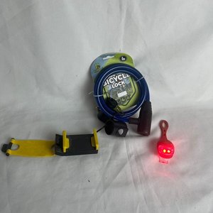 Kit Accesorios para Bicicleta: Candado, Soporte para Celular y Luz Roja - imagen 7