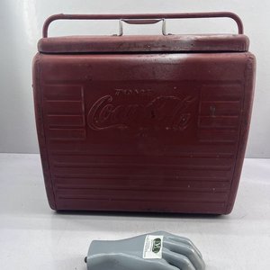 Heladera Coca-Cola Antigua con Destapador Metálico - imagen 4