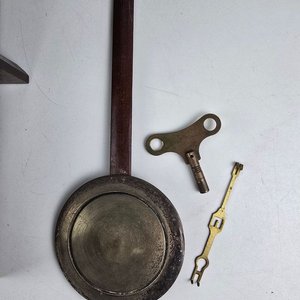 Reloj de Pared Antiguo de Péndulo Alemán "El Águila" - imagen 7