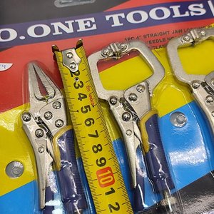 Kit 4 Pinzas Morsa "Two.One Tools" de 5 Pulgadas - imagen 9