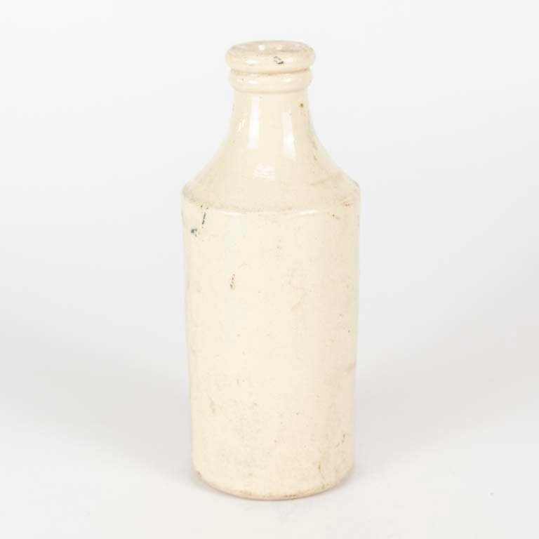 Botella de cerveza de gres Cerveceria Montevideana - imagen 2