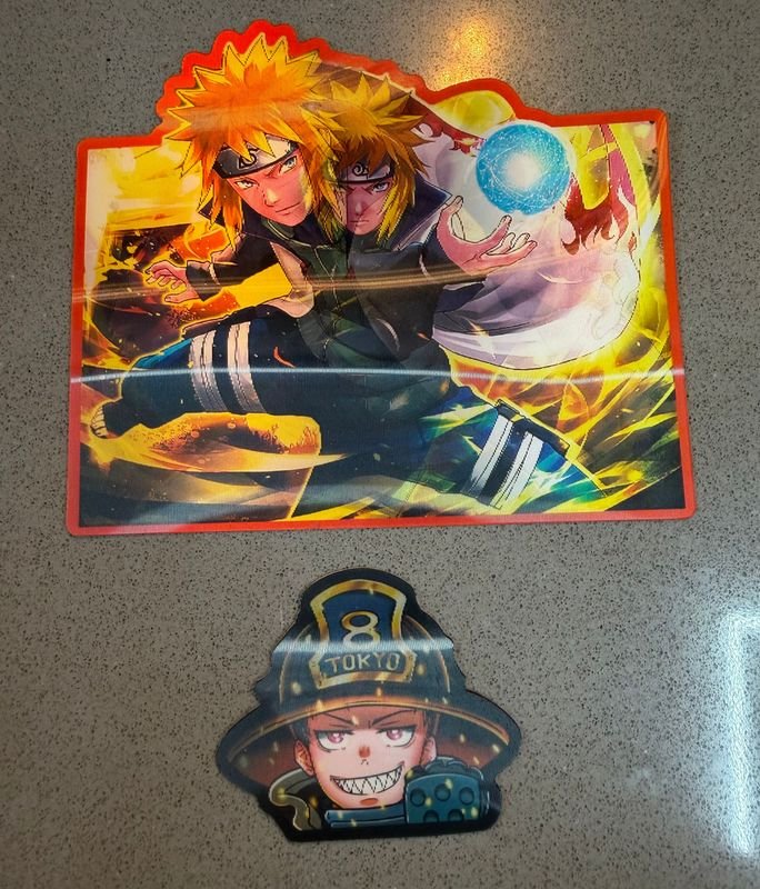 Stickers Anime Naruto y Fire Force