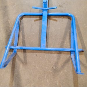 Carro Azul para Tanques, Sin Ruedas - imagen 3