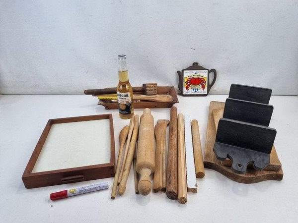 Lote de Utensilios de Cocina, Tablas de Picar y Bandeja Decorativa - imagen 1