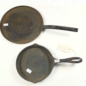 Dos sartenes en hierro 19 y 25 cm - imagen 2