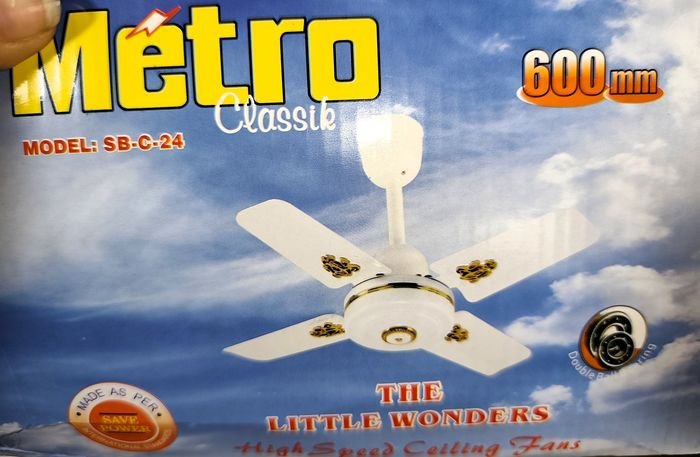 Ventilador de techo con control de pared y alta velocidad - imagen 5