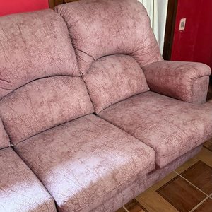 Juego de Sillones Reclinables: Sofá de 3 Cuerpos y Sillones Individuales - imagen 3