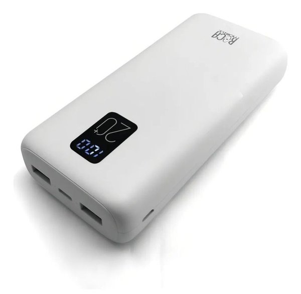 Cargador Portátil Power Bank Roca 20000 Mah Con Lcd 2 Usb - imagen 1