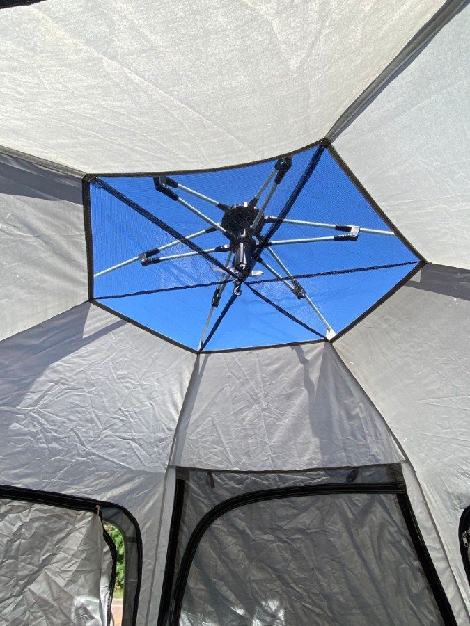 Carpa de Camping con Mosquitero y Doble Puerta - imagen 7