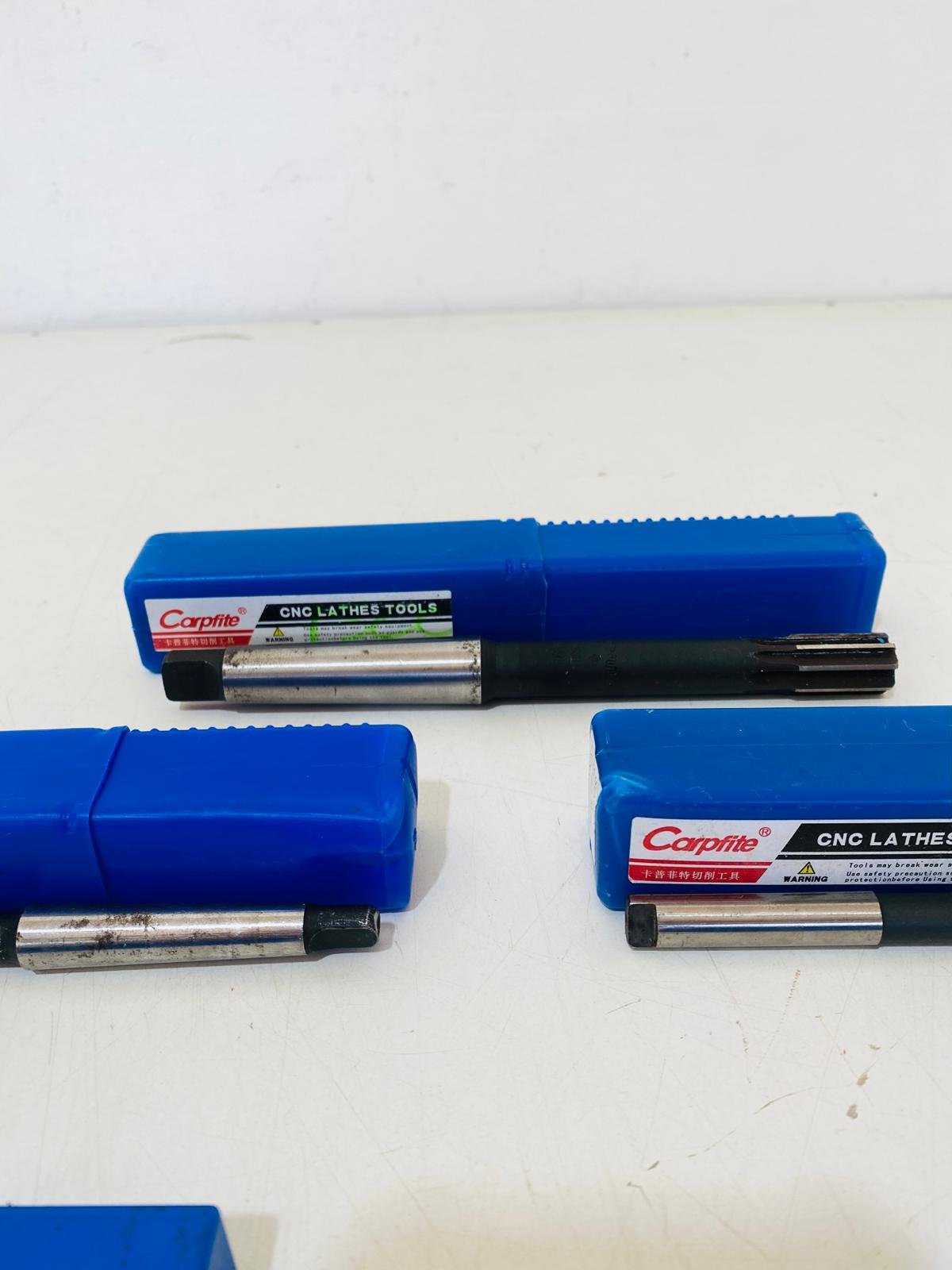 Lote de mechas para torno en metal azul - imagen 4
