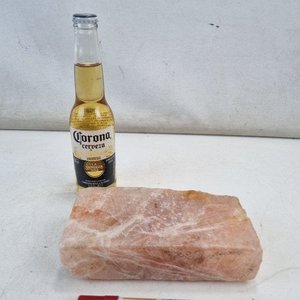 L 347 - 1 Pieza - Importante bloque de sal del Himalaya con propiedades decorativas y gastronómicas (Medidas 22x10x5cm) - imagen 2