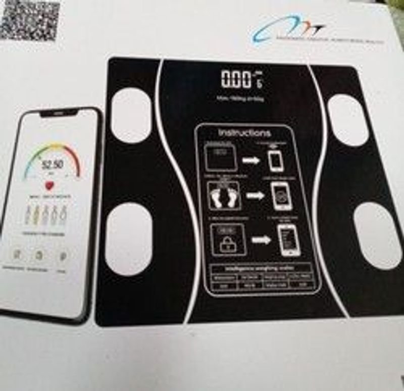 Lote siguiente: Báscula Corporal Inteligente con Bluetooth y Análisis de Grasa Muscular