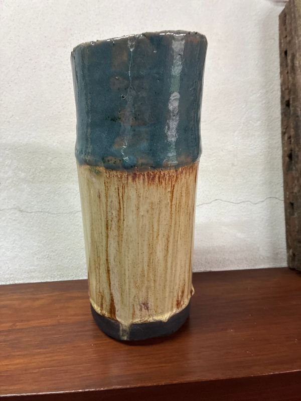 Vaso Cerámico Florero con Diseño Único - imagen 2