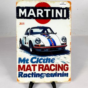 Lote anterior: Chapa Decorativa Martini Racing Porsche 911 30x20 cm