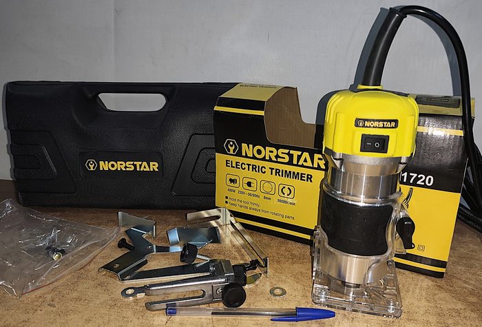 Trompo/Router Eléctrico Norstar NOR1720 400W Nuevo en Caja