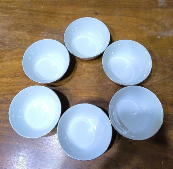 Cuencos de porcelana fina China Guoguang con diseño floral - imagen 4