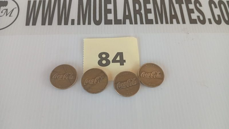 Monedas de Coca Cola en buen estado - imagen 3