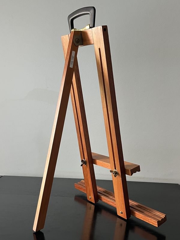 Atril de mesa en madera con manija - Manualidades y artesanías - imagen 5