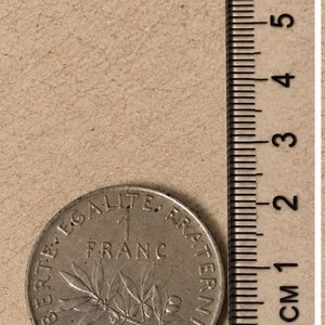 Lote anterior: Moneda de 1 Franco de Francia, Año 1976