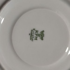 Juego de Café Porcelana KPM Krister Alemania - imagen 5