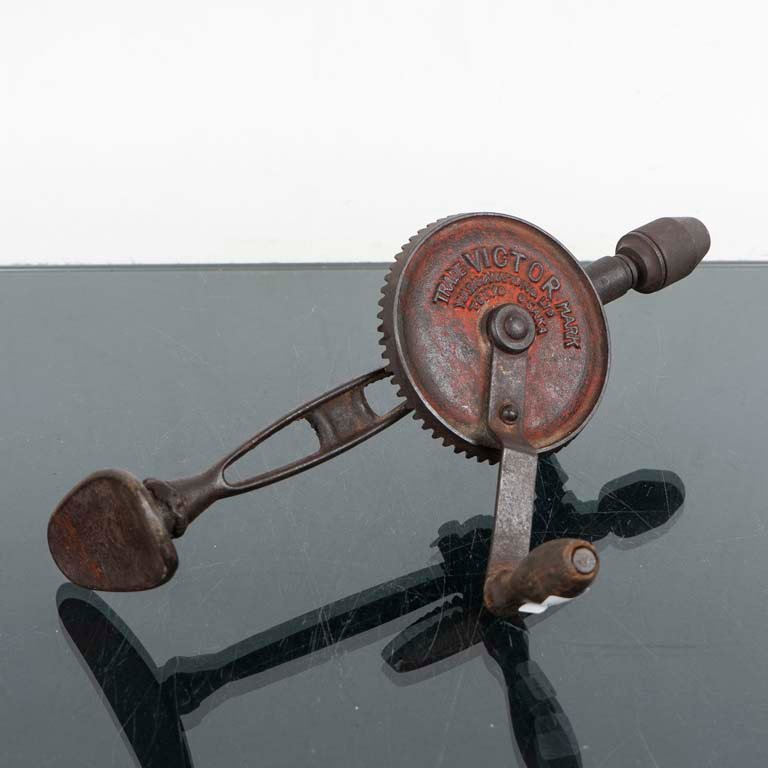 Taladro antiguo Victor de Osaka Tokio - Medidas: 39cm