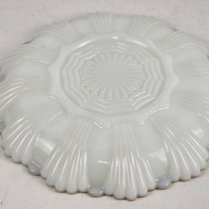 Plato para Huevos en Opalina con Borde Dorado - imagen 3