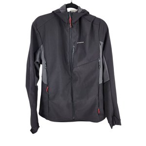 Lote siguiente: Campera Softshell Quechua Hombre Negra Talle XL Cortavientos Trekking