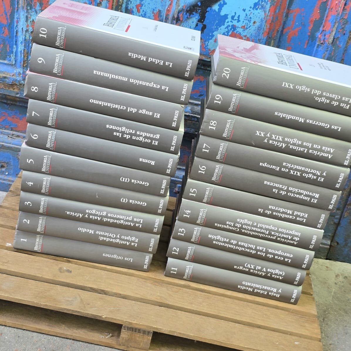 Item lote-63-enciclopedia-historia-universal-20-tomos - Image 2