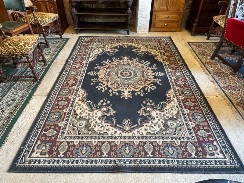 Alfombra persa tonos azules 2,90 x 2m