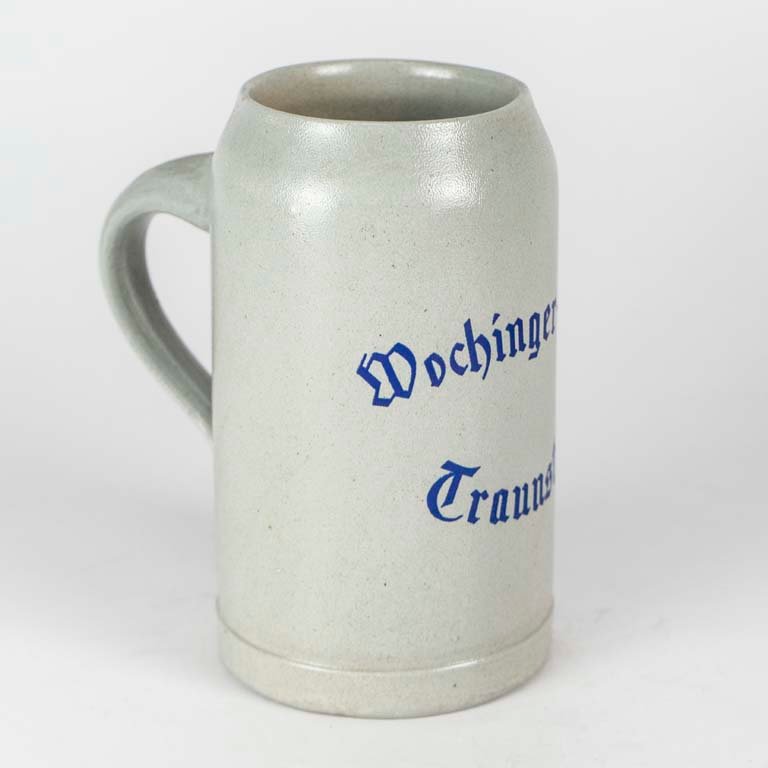 Jarra de cerveza Wochinger Brau en Traunstein Alemania - imagen 2