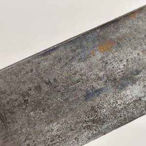 Cuchillo de Campo de Plata y Oro con Vaina de Cuero - imagen 6