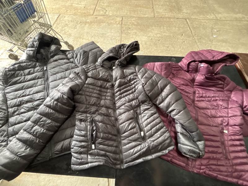 Camperas de Nylon Acolchadas sin Marca