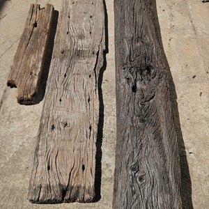 Lote: recortes madera dura y durmiente - imagen 2