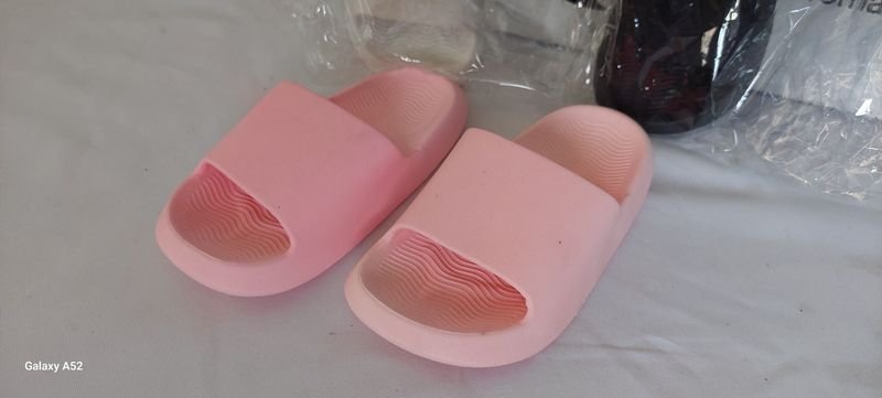 Zapatillas rosadas de talla 27 - imagen 2