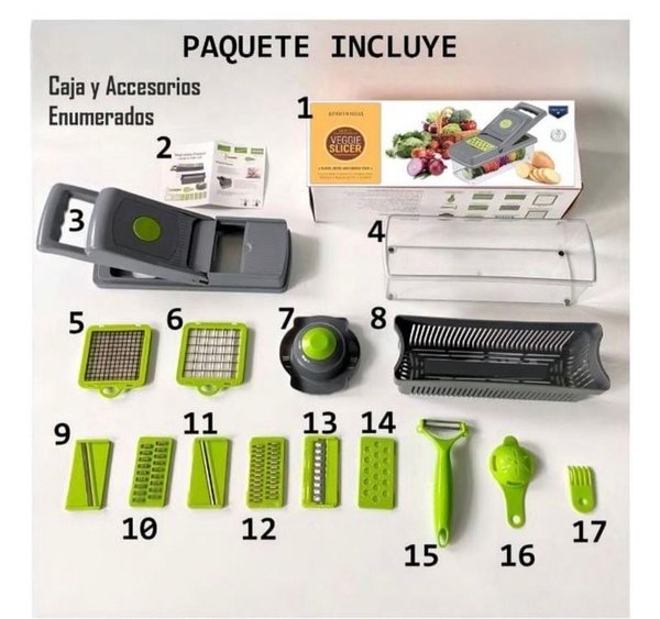 Rayador mandolina multifuncional de buena calidad - imagen 3