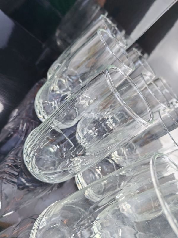 Vasos de cristal transparente - imagen 6