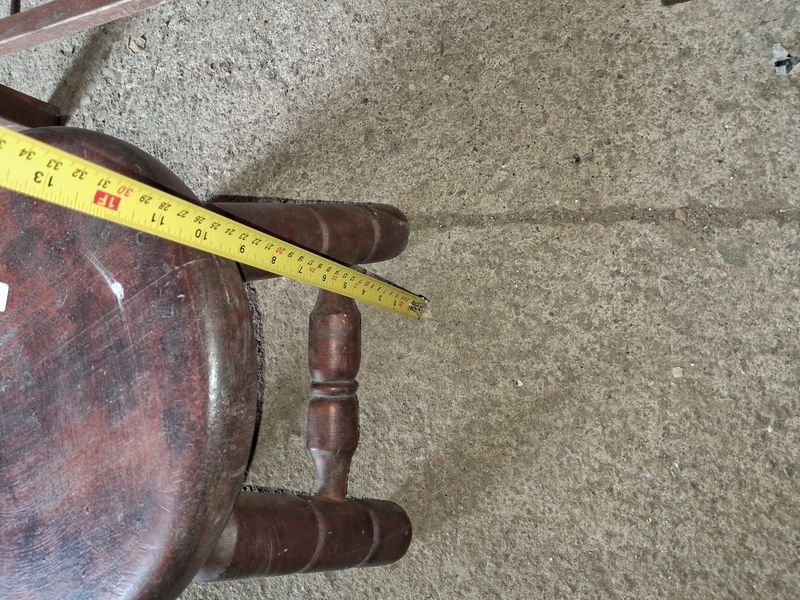 Mesa ratona en madera y marmol con banco en madera - imagen 9