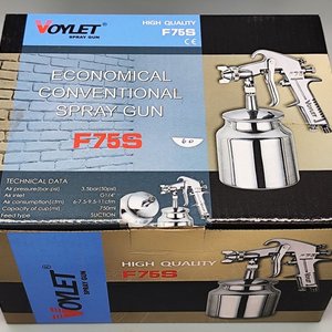 Pistola de Pintar a Alta Presión Voylet F75S con Tacho de Aluminio - imagen 2
