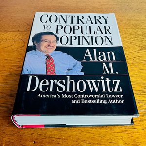 Libro "Contrary to Popular Opinion" de Alan M. Dershowitz - imagen 1