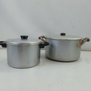 Par de Ollas de Aluminio Rochedo Mayfair con Tapas - imagen 1