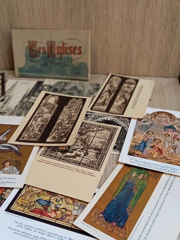 Colección de postales y libro sobre ellas - imagen 2