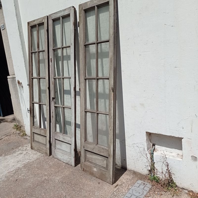 Puertas de cedro con vidrios sin marco - imagen 2